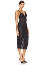 view 2 of 3 Le Stretch Lace Slip Dress in Black