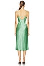 view 3 of 3 Frankie Lace Cupped Slip Dress in Pixel Green