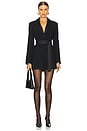 view 1 of 3 Tux Mini Dress in Black