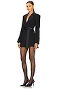 view 2 of 3 Tux Mini Dress in Black