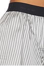 view 6 of 6 Unisex Boxer Short in Ash Pinstripe