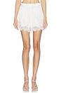 view 1 of 6 Juliet Lace Short in Ivory