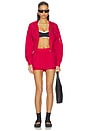 view 5 of 6 Layered Shorts in Rouge