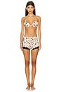 view 5 of 6 Charlotte Lace Tap Short in Ivory Ciao Amore Print