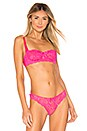 view 1 of 4 Chateau Lace Balconette Bra in Gia Pink