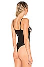 view 4 of 5 Lily Lace Balconette Bodysuit in Black