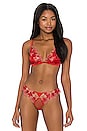 view 1 of 4 Violet Triangle Bra in Rouge