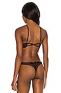 view 3 of 4 Foxy Lace Half Cup Bra in Black