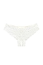 view 1 of 2 Charlotte Lace Crotchless Panty in Ivory