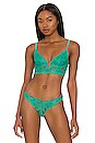 view 2 of 5 Lily Longline Demi Bra in Emerald