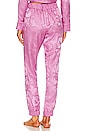 view 3 of 4 Pajama Track Pant in Azalea Paisley Jacquard