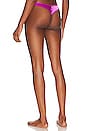 view 3 of 4 Magnolia Lace Thong in Rouge