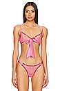 view 1 of 4 Untie Me Demi Bra in Pink Cadillac