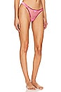 view 2 of 4 Untie Me Thong in Pink Cadillac