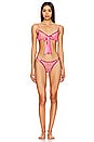 view 4 of 4 Untie Me Thong in Pink Cadillac