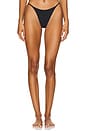 view 1 of 4 Le Stretch Multifit Micro G-string in Black