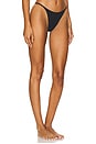 view 2 of 4 Le Stretch Multifit Micro G-string in Black