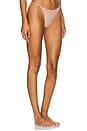 view 2 of 4 Le Stretch Multifit Micro G-string in Tan
