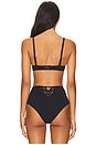 view 3 of 4 Le Stretch Micro U-plunge Bra in Black
