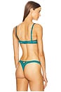 view 3 of 4 Le Stretch Lace Demi Bra in Aquamarine