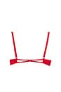 view 2 of 2 Charlotte Peekaboo Bra in Rouge