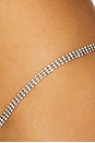 view 5 of 5 Crystal Bouquet Lace G-string in Rouge