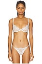 view 1 of 4 x Galia Lahav Beaded Iris Lace Unlined Demi Bra in Ivory
