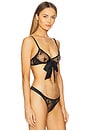 view 2 of 4 UNTIE ME デニムブラ in Black
