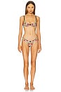 view 4 of 4 Azalea Embroidery Bra in Black