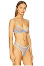 view 2 of 4 Sheer Tulle Demi Bra in Daydream