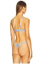 view 3 of 4 Sheer Tulle Demi Bra in Daydream
