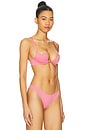 view 2 of 4 Le Stretch U-plunge Bra in Pink