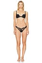 view 4 of 4 Frankie Lace Seduce U-plunge Bra in Black