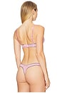 view 3 of 4 Sabrina Mesh Demi Bra in Bisou