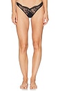 view 1 of 4 Frankie Lace Thong in Black