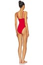 view 4 of 4 Le Stretch Micro Seduce U-plunge Bodysuit in Rouge