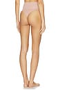 view 3 of 4 Le Stretch Micro High Waist Thong in Tan