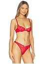 view 2 of 4 Bianca Lace Balconette Bra in Rouge