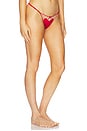 view 2 of 4 Amour Thong in Rouge