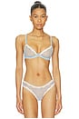 view 1 of 4 Sheer Tulle Demi Bra in Light Sky