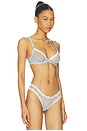 view 2 of 4 Sheer Tulle Demi Bra in Light Sky