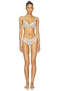 view 4 of 4 Sheer Tulle Demi Bra in Light Sky