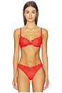 view 1 of 4 SOUTIEN-GORGE BALCONET BIANCA LACE in Neon Coral
