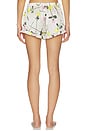 view 3 of 5 Ruffle Shorts in Yellow Tossed Roses