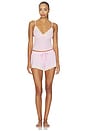 view 4 of 4 Butter Rib Flutter Shorts in Bubblegum