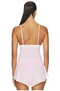 view 4 of 5 Butter Rib Cami Top in Bubblegum