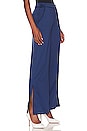 view 2 of 4 Eco Luxe Wide Leg Pant in Nighttime Blue