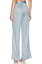 view 3 of 5 Rhinestone Hotfix PJ Pant in Steel Blue