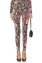 view 1 of 6 LEGGINGS AVEC PASSE-PIED WILDFLOWER in Wildflower Print