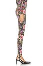 view 3 of 6 LEGGINGS AVEC PASSE-PIED WILDFLOWER in Wildflower Print